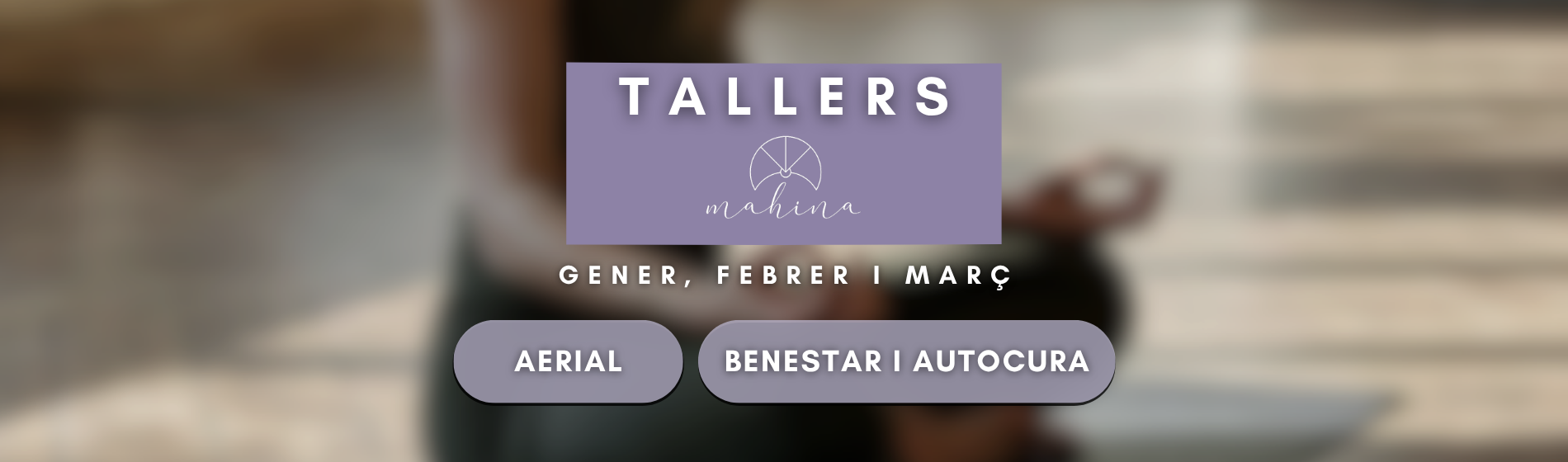 INICIA EL PRIMER TRIMESTRE DELS TALLERS MAHINA AL CEM VINTRÓ