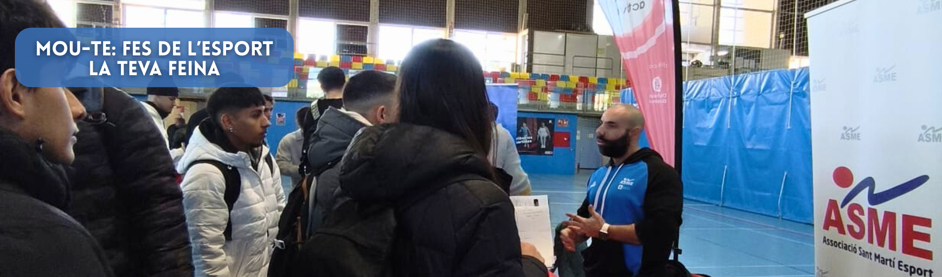 ASME referent del sector a la Fira “Mou-te: fes de l’esport la teva feina”