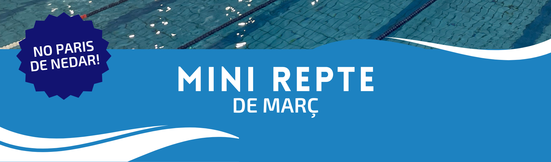 Minirepte de Març: No deixis de nedar i suma metres!