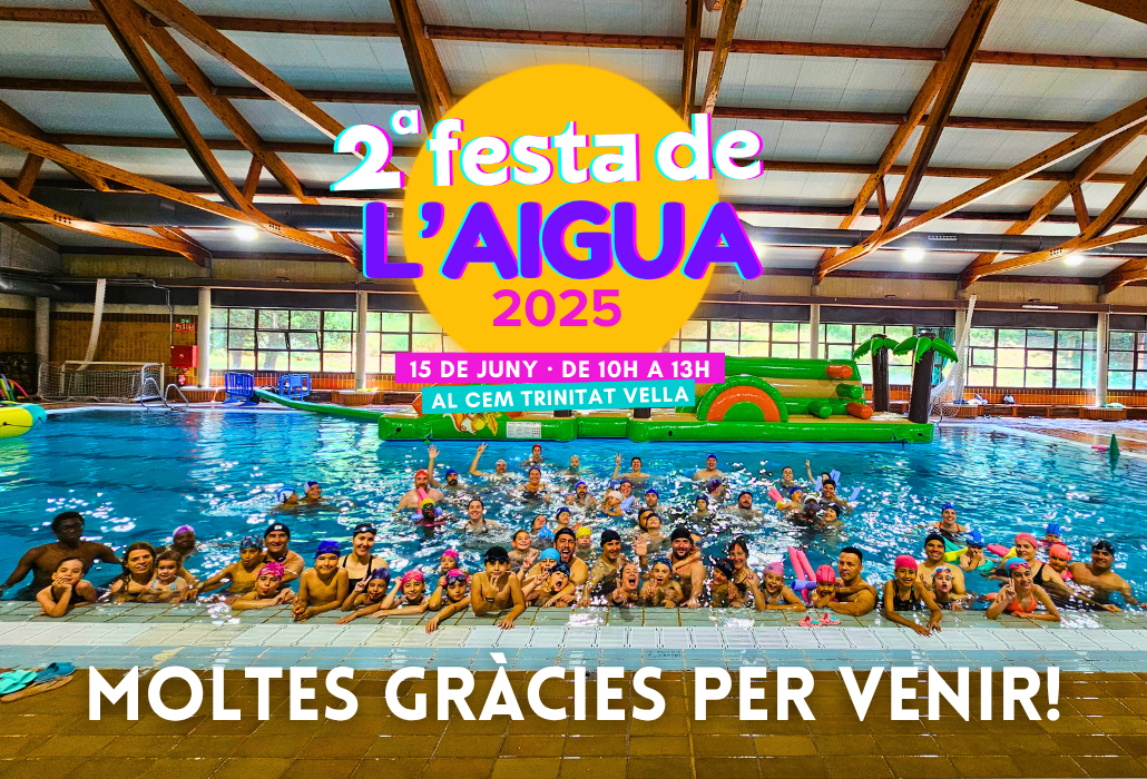 La 2ª Edició de la Festa de l’Aigua va ser un boom!