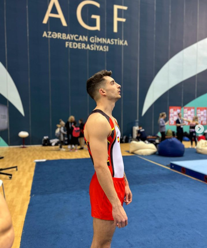 David Vega, gimnasta d’ASME, seleccionat per competir a la Copa del Món a Bulgària 