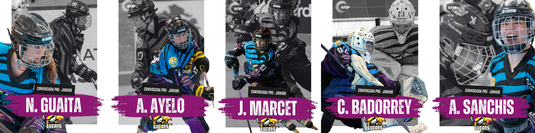 Jugadores de Tucans Hockey, enhorabona!