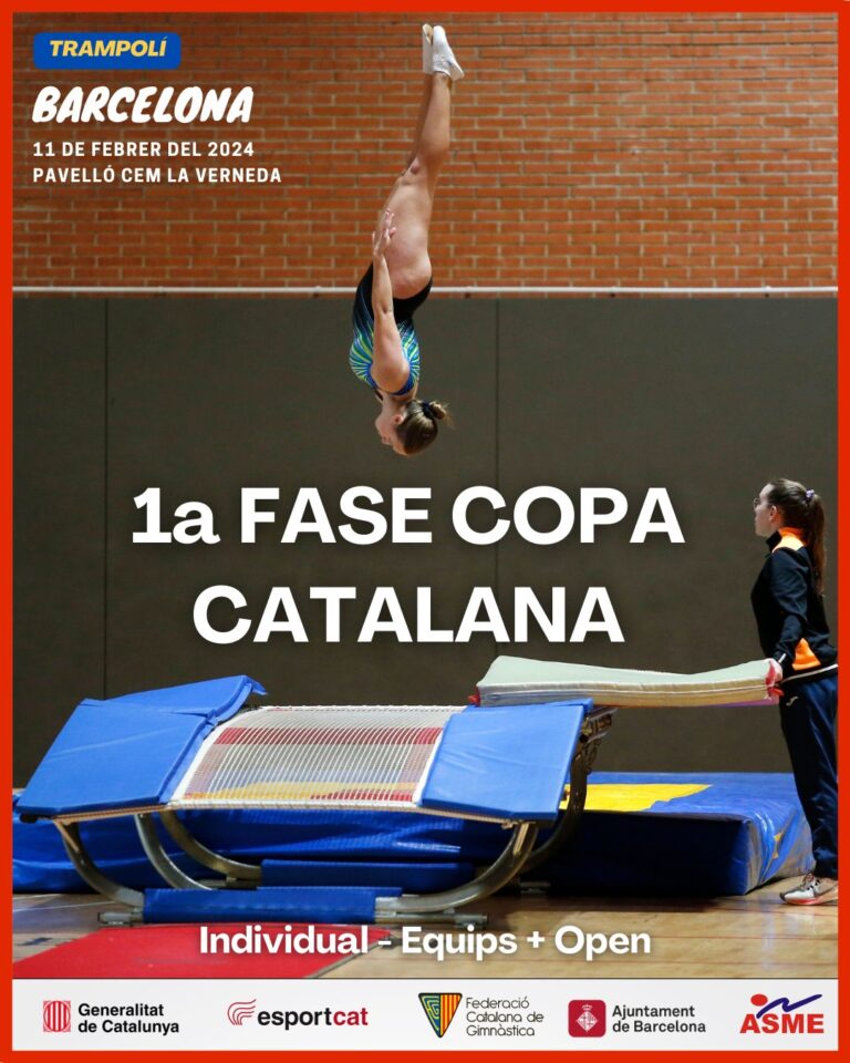 El CEM La Verneda acollirà la 1a fase de la Copa Catalana de Trampolí  