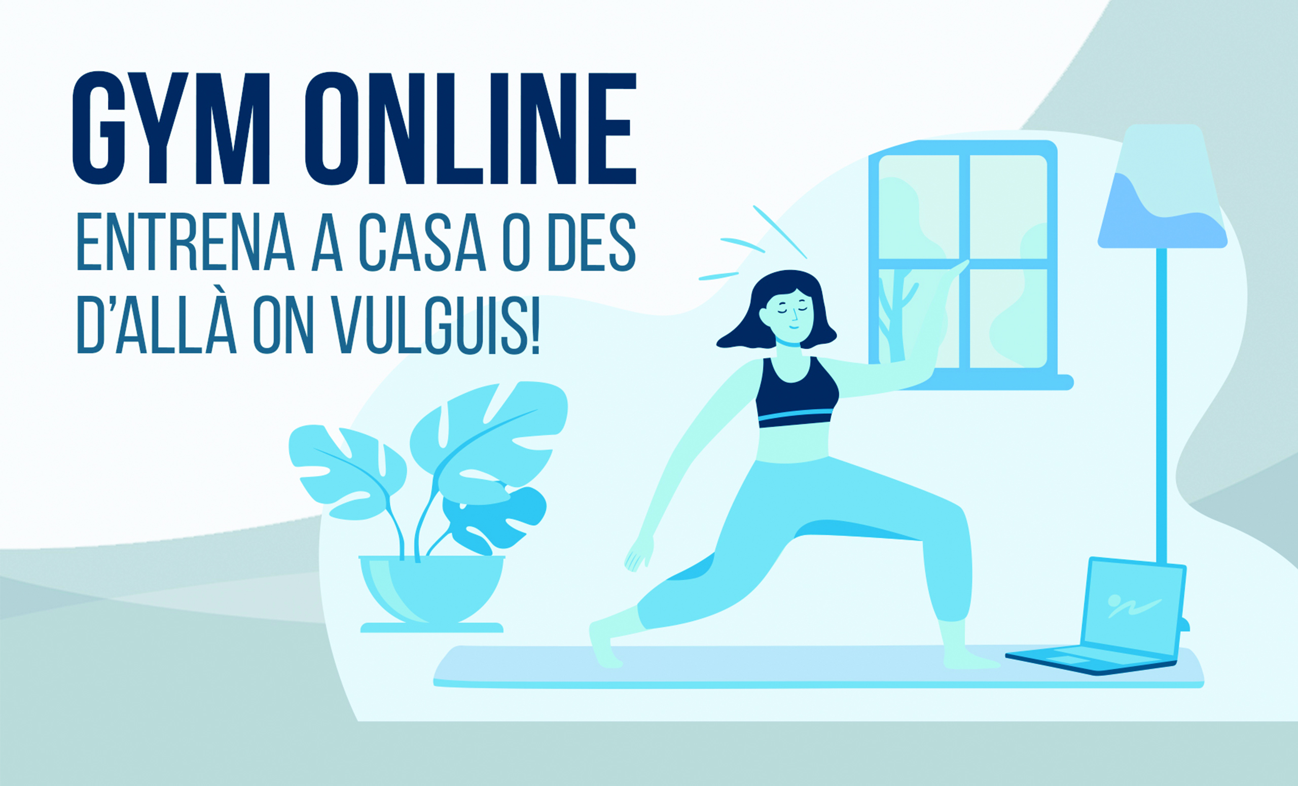 GYM ONLINE – Entrena des d’allà on vulguis!